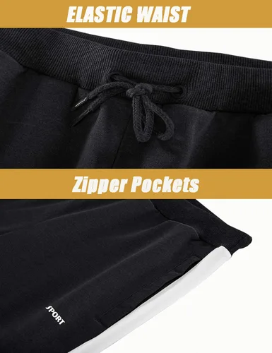 Vista 5 de MAGNIVIT Conjunto deportivo de 2 piezas para correr con cremallera completa para hombre