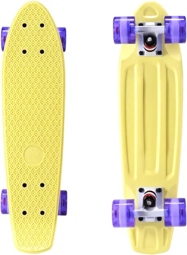 Vista 7 de Playshion - Patineta miniatura de 56 cm/22 pulgadas para principiantes con cubierta resistente