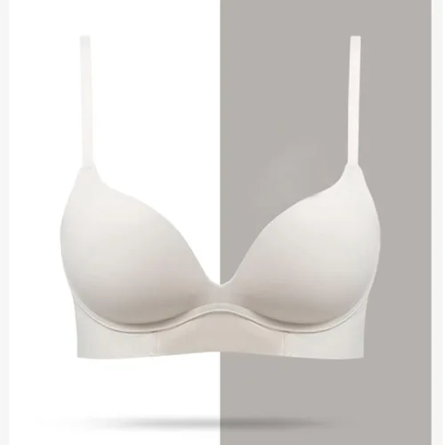 Vista 2 de High Impact Sports Bras for Women Steel Ring Hollow Breathable Side Closure Underwear Stretchy Sports Bra for Womens