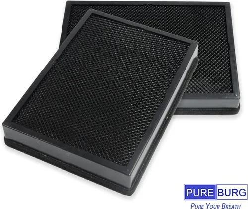 Vista 4 de PUREBURG Filtro de repuesto compatible con LEVOIT LV-H126 purificador de aire piezas de filtro LV-H126-RF, 2 H13 True HEPA y 8 prefiltros de carbón