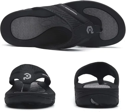 Vista 3 de Chanclas para hombre, sandalias de tanga duraderas y cómodas para la playa