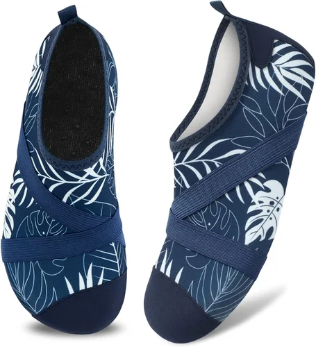 Vista 2 de VIFUUR Zapatos de agua para hombre y mujer, de secado rápido, para playa, natación, yoga, deportes al aire libre