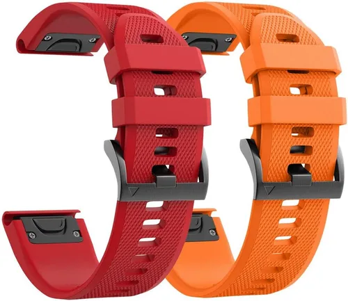 Vista 11 de NotoCity Compatible con Forerunner 935 Correa de reloj de silicona de repuesto para Fenix 5/Fenix 5 Plus/Fenix 6/Fenix 6 Pro/Forerunner