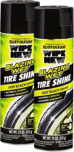 Vista 6 de Wipe New 365324-6PK Blazing Wet - Brillo para neumáticos, color negro