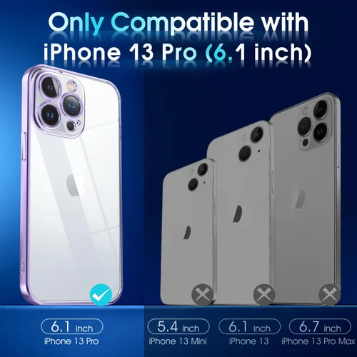 Vista 522 de Supdeal Funda cristalina transparente para iPhone 11, [No se amarillea] [Protección de la cámara] [Probado contra caídas de grado militar] Funda