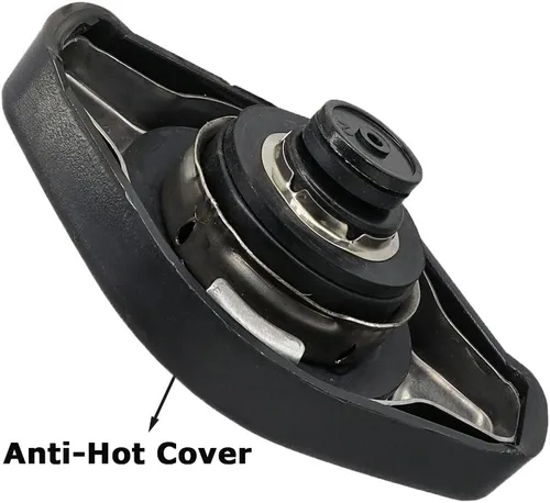 Vista 3 de Tapa de radiador de refrigeración con cubierta anti-calor 19045-PAA-A01 para Acura RSX MDX TSX Honda Civic Accord Odyssey CR-V y más vehículos