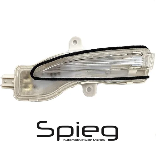 Vista 6 de Spieg Lámpara de señal de giro del espejo lateral del conductor para Mazda CX-3 2016-2019 CX-5 2016-2017 LED Blinker (izquierda)