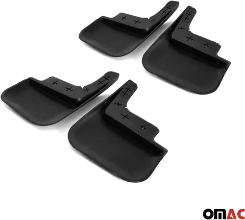 Vista 8 de OMAC Guardabarros Splash Barro Flaps para Chevrolet Captiva Sport 2008-2015 Negro 4