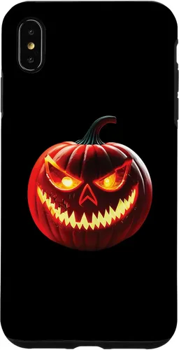Vista 11 de Halloween Costume Scary Spooky Jack O Lantern Face Pumpkin Case for iPhone 17