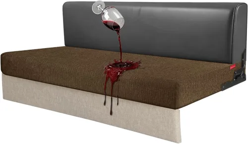 Vista 75 de Fundas de cojín impermeables para sofá, funda elástica lavable con diseño elástico antideslizante, protector de muebles para mascotas y niños