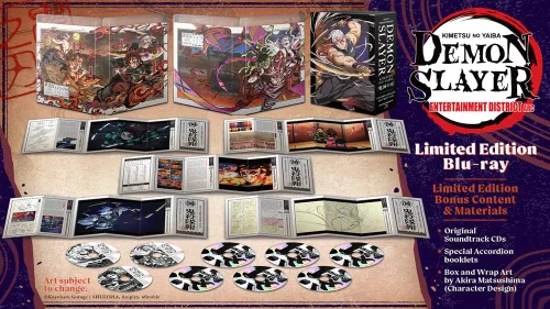 Vista 2 de Demon Slayer Kimetsu no Yaiba Entertainment District Arc BLURAY (Limited Edition)
