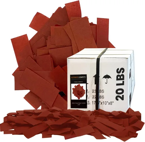 Vista 16 de Ultimate Confetti, Confeti Biodegradable Azul Bebé - Confeti de Papel de Seda Rectangular Revoloteante para Uso en Cañones y Lanzadores – Confeti