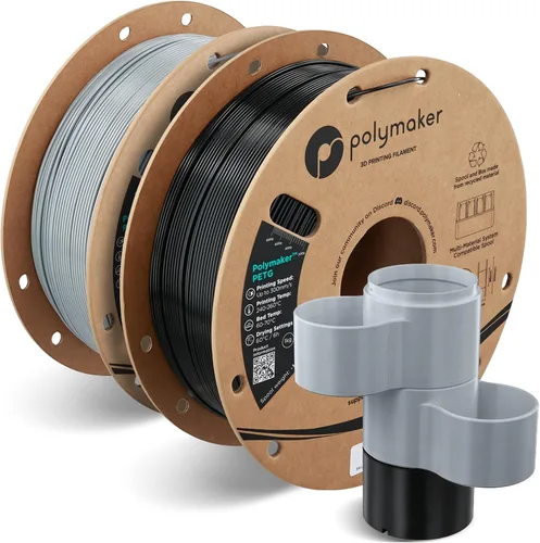 Vista 20 de Polymaker PETG Filament 1.75mm, 1KG, Army Brown PETG 3D Printer Filament, High-Speed Up to 500mm/s, Neatly Wound, Smooth Feeding, Reduced Stringing