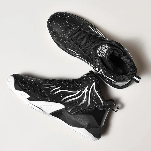 Vista 5 de CJSPORX Zapatos de baloncesto para hombre transpirables antideslizantes a la moda