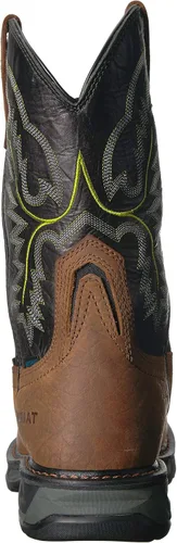 Vista 3 de ARIAT Workhog Xt - Botas de trabajo para hombre (puntera cuadrada, impermeables, puntera de carbono)