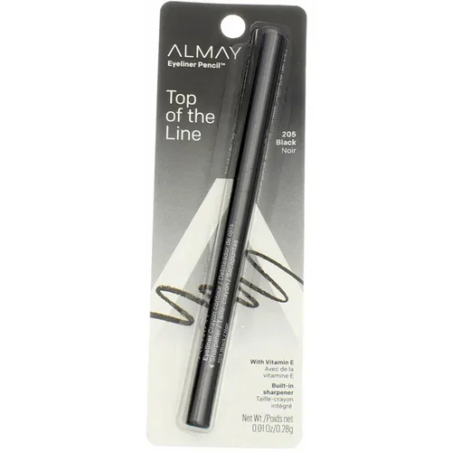 Vista 23 de Almay Lápiz delineador de ojos todo el día, 205 negro, 0.01 oz