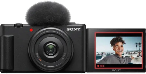 Vista 2 de Cámara Sony ZV-1F Vlog para creadores de contenido y vloggers (Renovada)