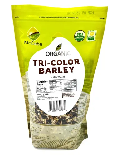 Vista 22 de McCabe Cebada perlada orgánica para bebé, grano de cebada perlada, certificado USDA y CCOF, producto de Estados Unidos, 3 libras (48 onzas)