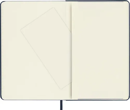 Vista 7 de Moleskine - Cuaderno, mediano, a rayas, tapa dura, azul zafiro