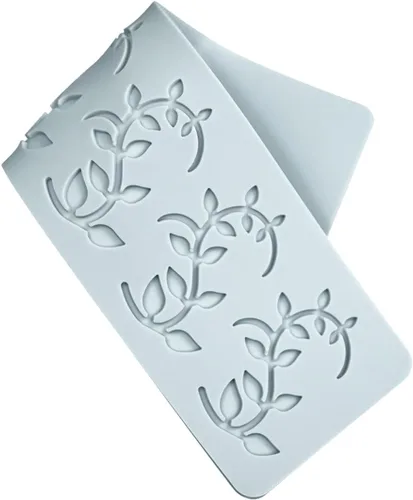 Vista 4 de TUKE Tuile Molds - Molde de silicona con hojas curvadas de silicona para dulces, tapete de encaje para decoración de tartas, azúcar, manualidades
