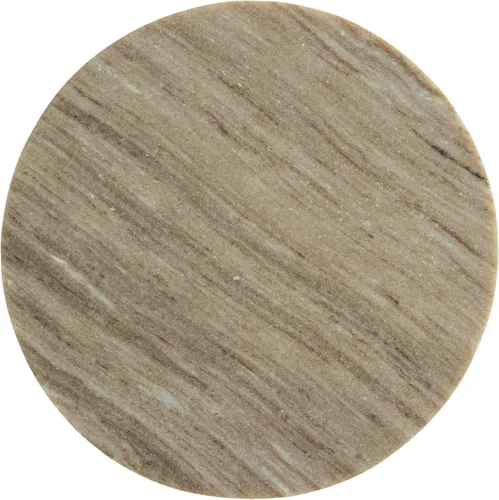 Vista 5 de Creative Co-Op - Tabla de cortar o tabla de charcutería redonda de mármol, color beige