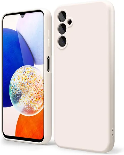 Vista 79 de oakxco Funda para teléfono Samsung Galaxy A12 con agarre de silicona líquida, linda delgada fina suave cubierta de gel de goma TPU lisa para mujeres
