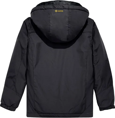 Vista 2 de Chaqueta de esquí impermeable para niño con capucha GEMYSE
