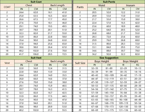 Vista 6 de Boys Suits 5 Pieces Slim Fit Blazer Pants Black Blue Outfit Suit for Wedding Set with Tie
