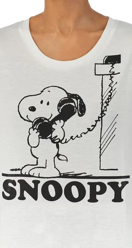 Vista 4 de Peanuts Conjunto de pijama de manga corta para mujer