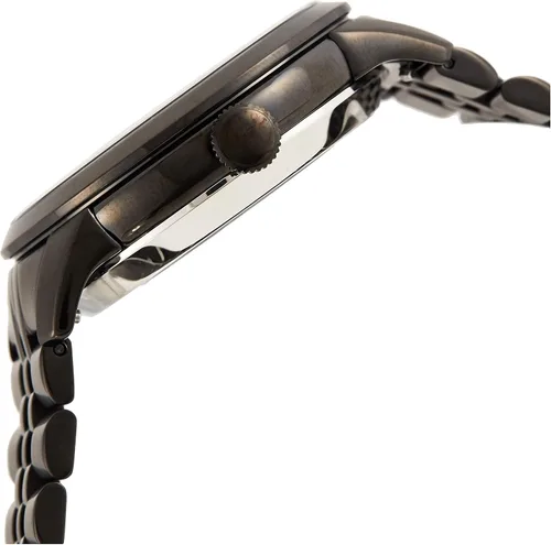 Vista 3 de Fossil - Reloj de pulsera automático y mecánico de estilo Townsman en acero inoxidable para hombre Negro