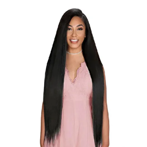 Vista 2 de Zury Sis Synthetic Dream Weave - Natural Yaky 30" (Color : 1 Negro Azabache)