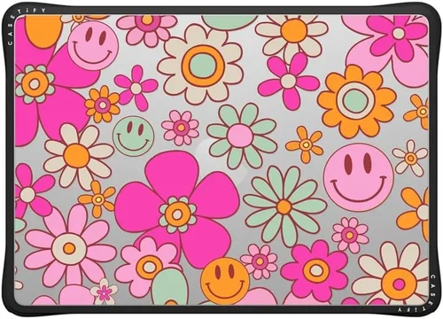 Vista 16 de CASETiFY Impact - Funda para MacBook Air de 13 pulgadas (M1/Intel) [esquinas de impacto acolchadas/resistente a los arañazos/agarre antideslizante]
