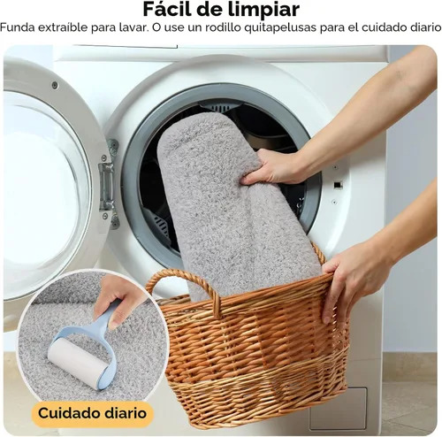 Vista 6 de Veehoo Poste Rascador de Gatos de 35" de Altura para Gatos de Interior Adultos, Almohadilla Rascadora para Gatos Robusta con Marco de Metal