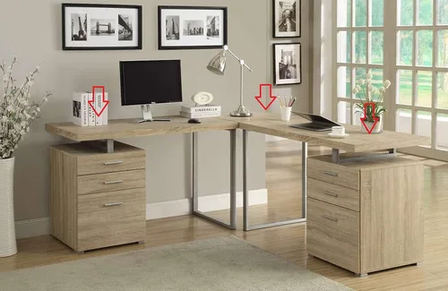 Vista 5 de Centro de alimentación para escritorio con certificación UL, con ojales, 2 puertos USB, caja de connetividad para mesa de conferencias
