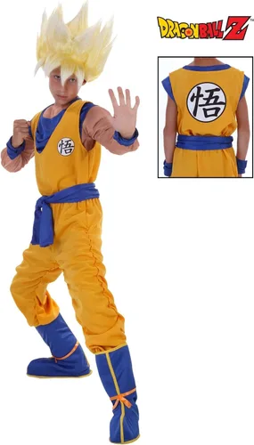 Vista 2 de Dragon Ball Z Child Anime Super Saiyan Goku Costume