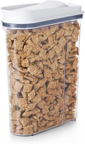 Vista 12 de OXO Good Grips Dispensador hermético de cereales POP de tamaño mediano (3.2 L)