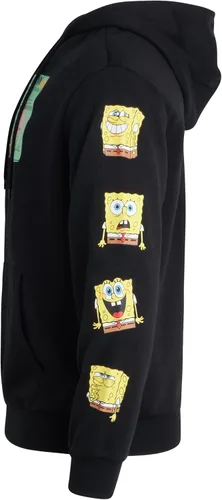Vista 5 de Nickelodeon Mens SpongeBob and Patrick Fleece Sweatshirt Men and Womens Unisex Pullover Hoodie (Size S-XL)