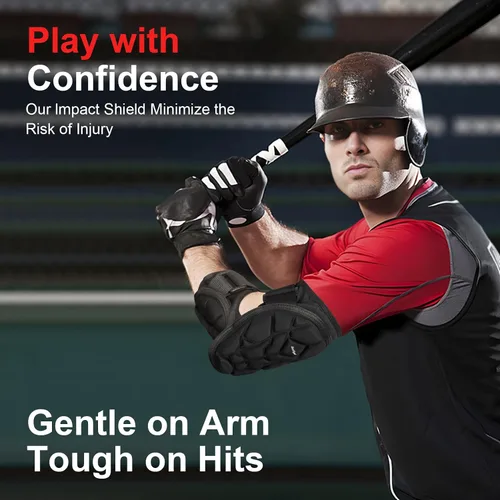 Vista 3 de Batter's Elbow Guard Baseball Softball Elbow Guard Elbow Pad Forearm Guard for Youth and Adult