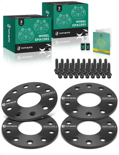 Vista 12 de YHTAUTO Separadores de ruedas con eje céntrico de 5x130mm 15mm Compatibles con Touareg 2004-2017, Q7 2007-2014, Cayenne, Boxster, Cayman, 911, 928