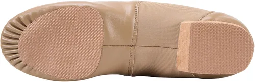 Vista 7 de ARCLIBER Zapato de jazz de cuero para niñas y niños (niños grandesniños pequeñosniños)