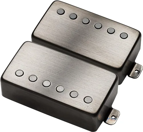 Vista 5 de EMG JH James Hetfield Signature - Juego de pastillas para guitarra, color negro y cromado Negro chrome