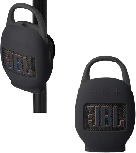 Vista 12 de Hermitshell Estuche de silicona de reemplazo para JBL Clip 3 (negro)