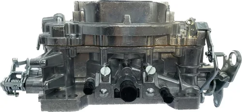 Vista 3 de 1825 18025 - Repuesto de carburador de 4 barriles para carburador Thunder AVS 650 CFM, acabado satinado, orificio cuadrado todoterreno