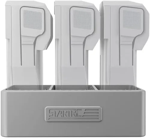Vista 3 de Charger for DJI Mini 3 / Mini 3 Pro,Intelligent USB Battery Charging Station for DJI Mini 3 Pro (Sequential Charge of 3 Batteries),USB-C/USB-C-A