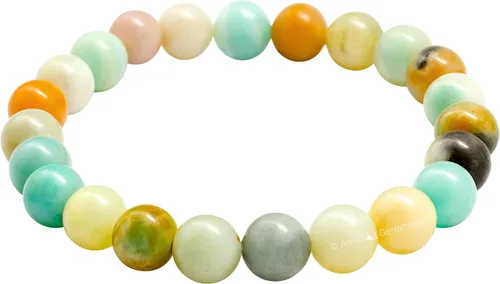 Vista 305 de Amazing Gemstone Crystal Bracelet for Women Men's Gifts - Protection Healing Crystal Bracelet - 8mm Gemstone Beaded Stretchable Bracelet Pulseras