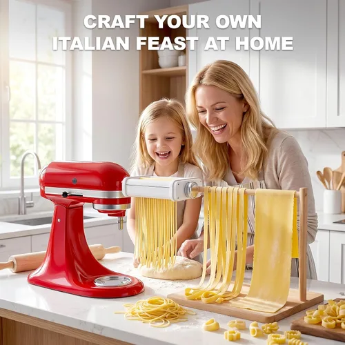 Vista 13 de Accesorio de pasta para batidoras de pie KitchenAid, juego de máquina