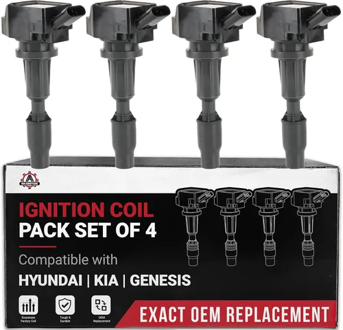 Vista 29 de Juego de 4 bobinas de encendido compatibles con vehículos Nissan e Infiniti - 2007-2017 Altima 2.5L, Sentra, Rogue, Cube, Versa, QX60, FX50, M56