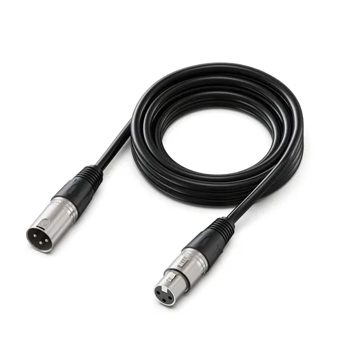 Vista 10 de FIFINE L9C Balanced 3-Pin XLR Microphone Cable for Podcast Recording Negro