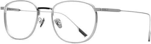 Vista 5 de FONEX Marco de lentes de titanio marco óptico de miopía para hombres y mujeres 8517