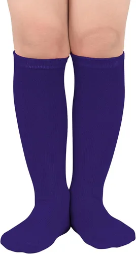 Vista 80 de Zando Calcetines de fútbol para niños, hasta la rodilla, para jóvenes, béisbol, fútbol, sóftbol, niños y niñas, de algodón suave sobre